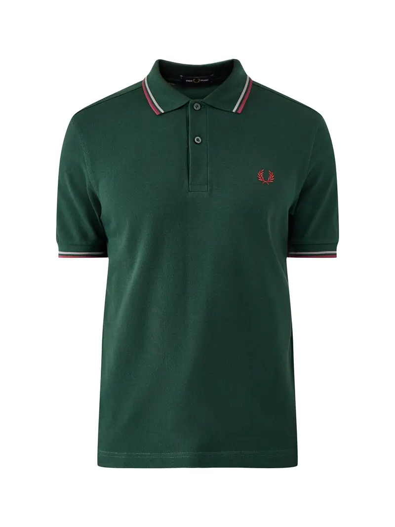 Twin Tipped Polo Shirt Green 1