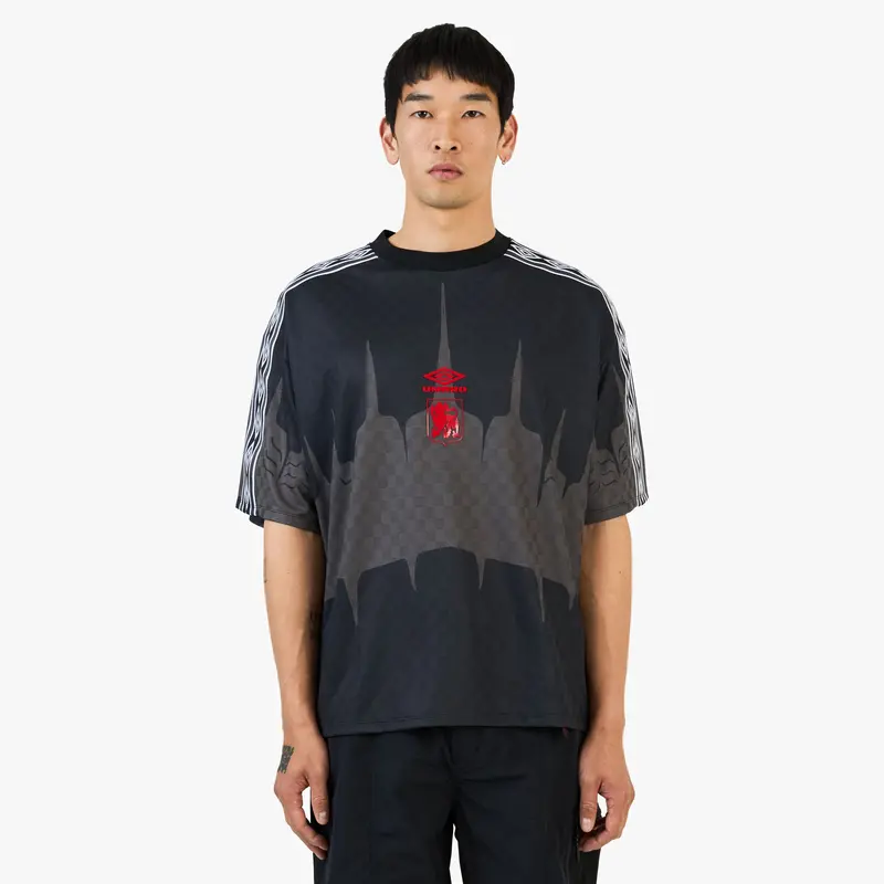Umbro History Tape Kit T-Shirt Black / Red - Anthracite 1