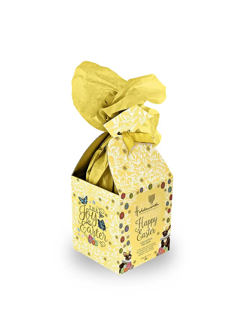 Velvetine Crunch Dark Chocolate Easter Egg 115G 1