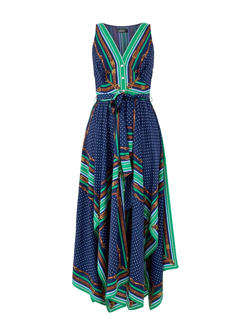 Vroshbee Sleeveless Day Dress Blue 1