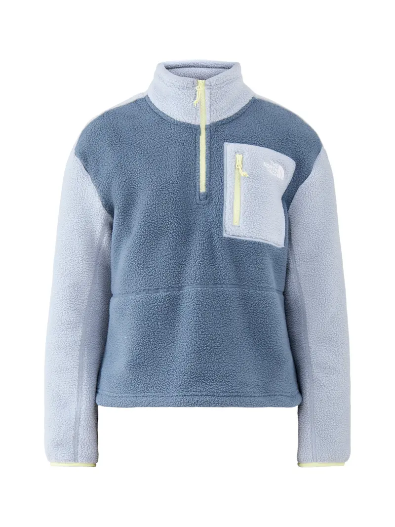 W Yumiori 1/4 Zip Granite Grey/Frost Grey 1