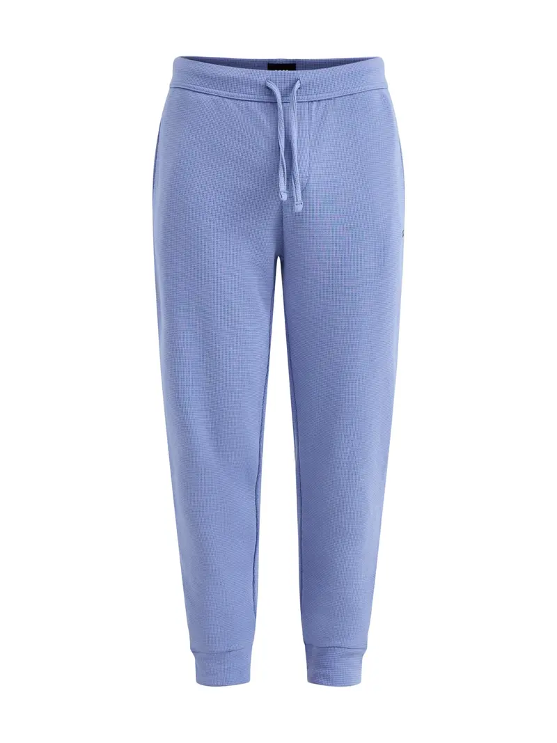 Waffle Pants Cuff Blue 1
