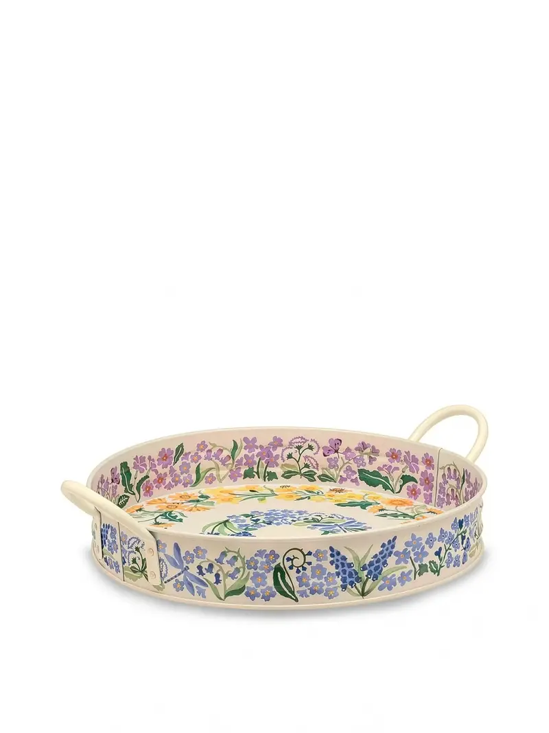 Wild Flowers Large Handle Tray 1