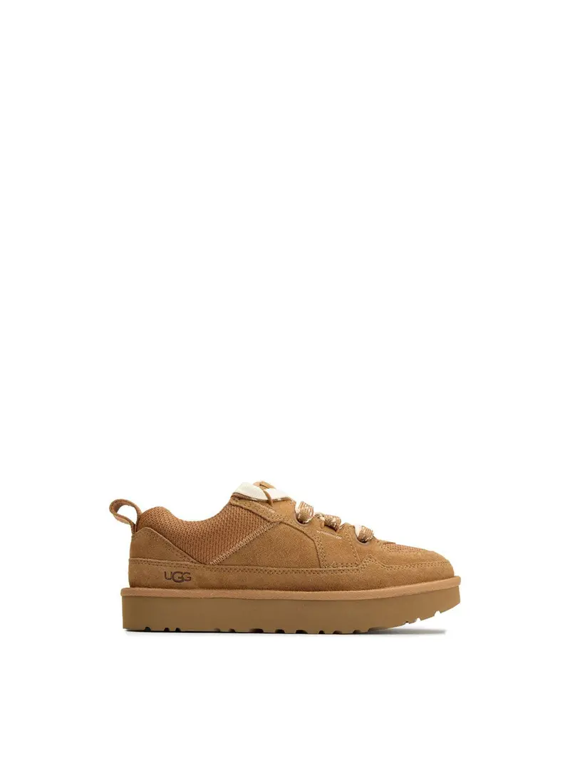 Womens Lo Lowmel Trainers Brown 1