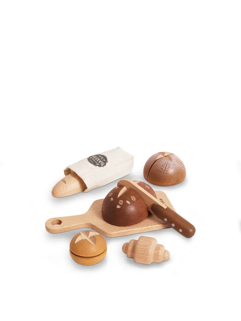 Wooden Artisan Bread Play Set 1