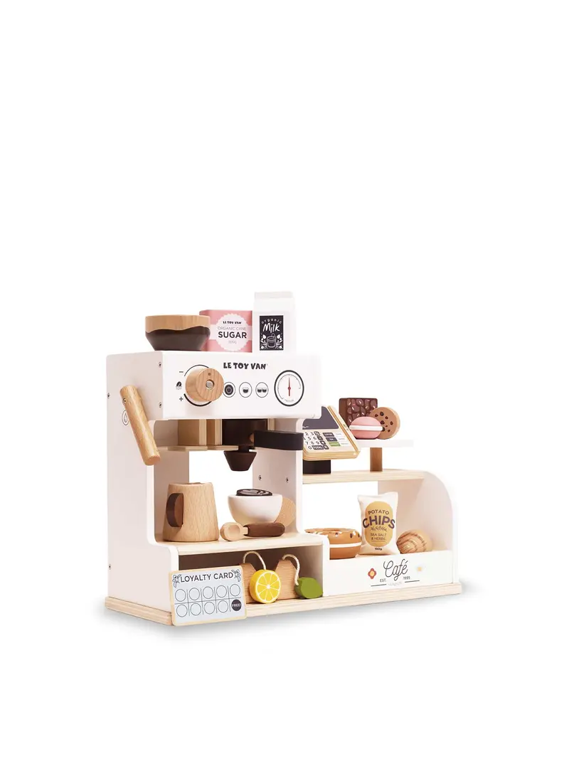 Wooden Barista Cafe Play Set 1
