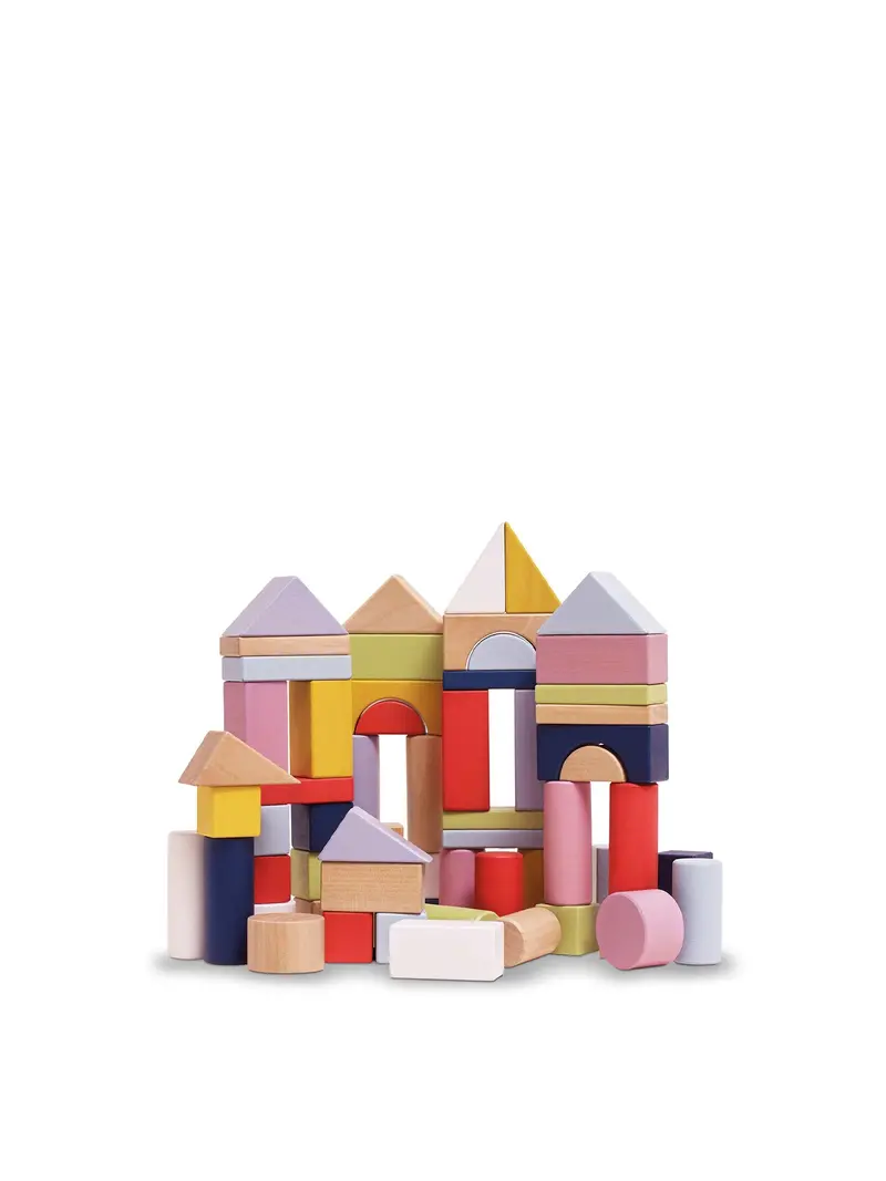 Wooden Colourful Building Blocks 1