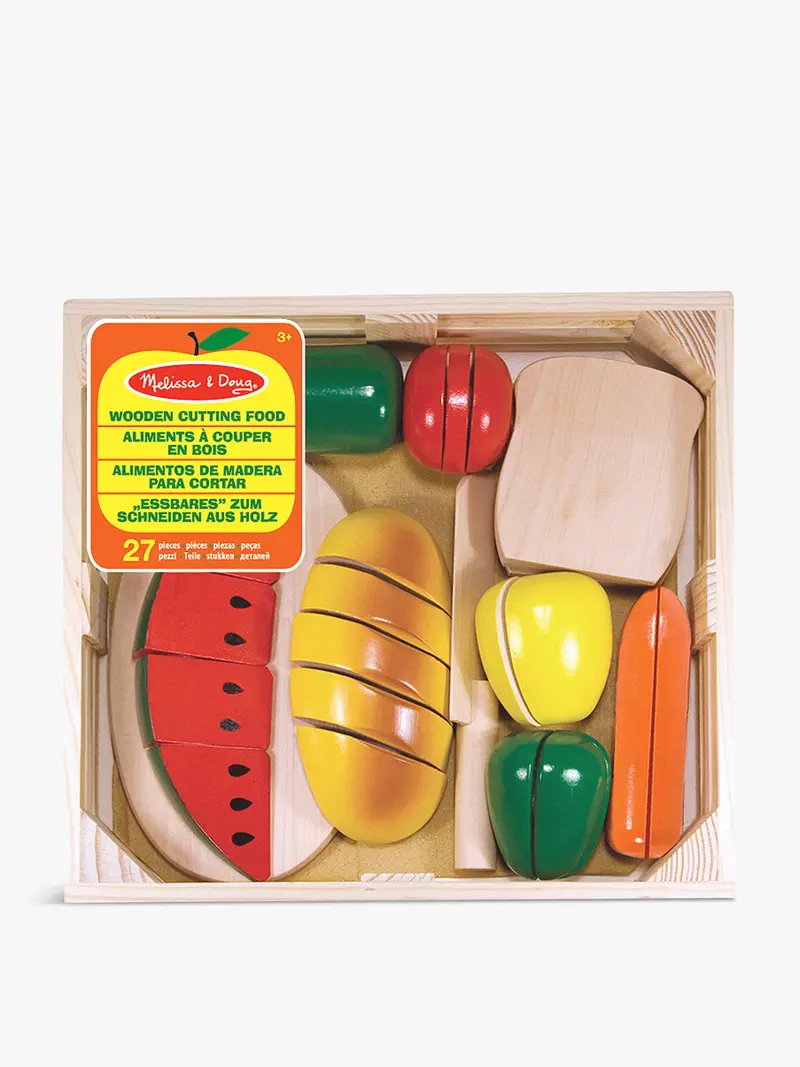 Wooden Cutting Food Set 1
