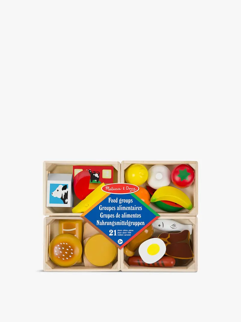 Wooden Food Groups Set 1