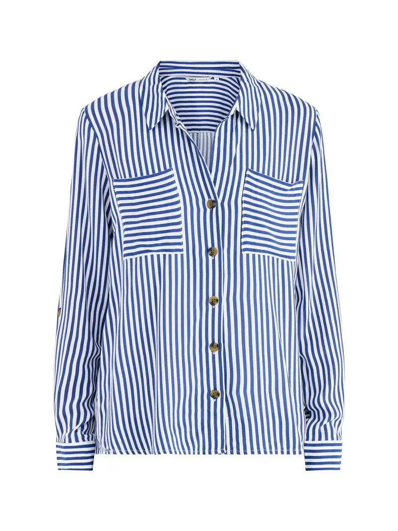 Yasmin Striped Shirt Blue 1