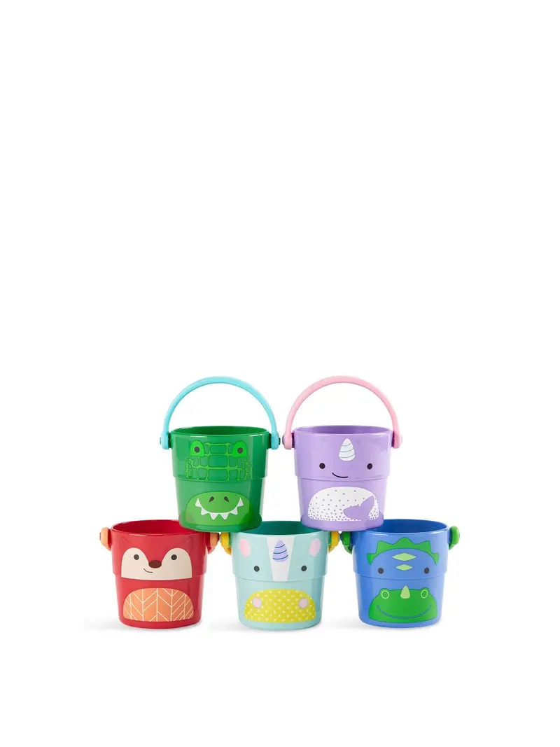 Zoo Stack And Pour Bucket Set 1