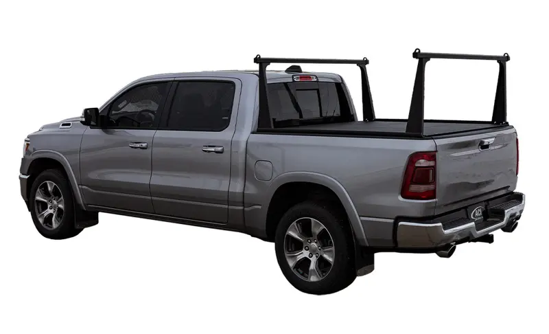 Adarac Pro Series Aluminum Truck Bed Rack System – Matte Black, Bolt-On Installation 1