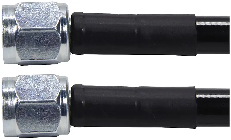 Allstar Performance Coated Braided Stainless Steel Brake Line – 24-Inch, -3An Fittings (Part #48430-24) 1