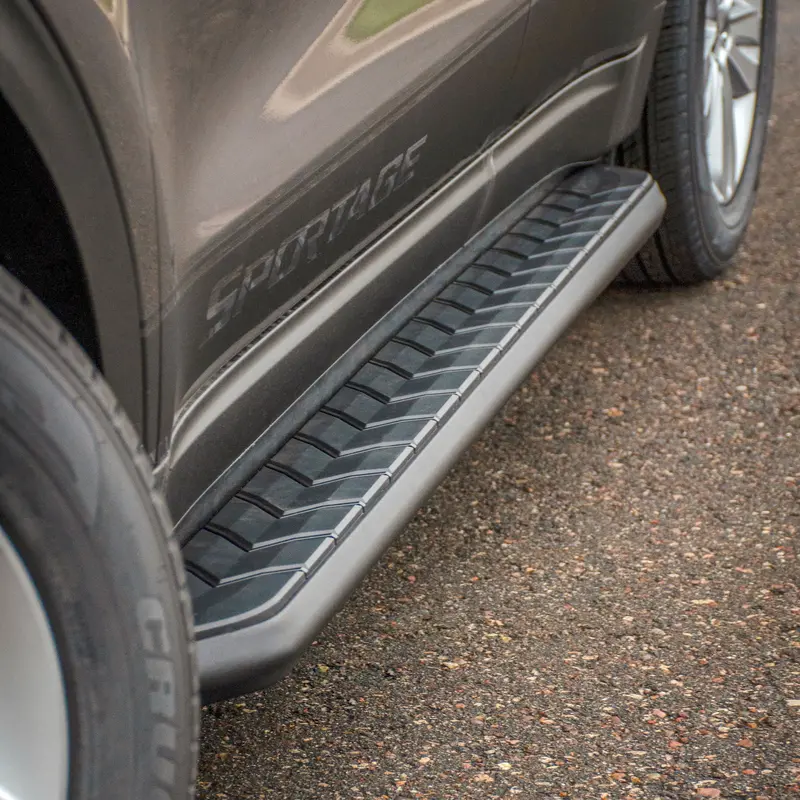 Aries 2061039 Aerotread Black Stainless Steel Running Boards – 5" X 67", Compatible With Kia Sportage & Tucson 1