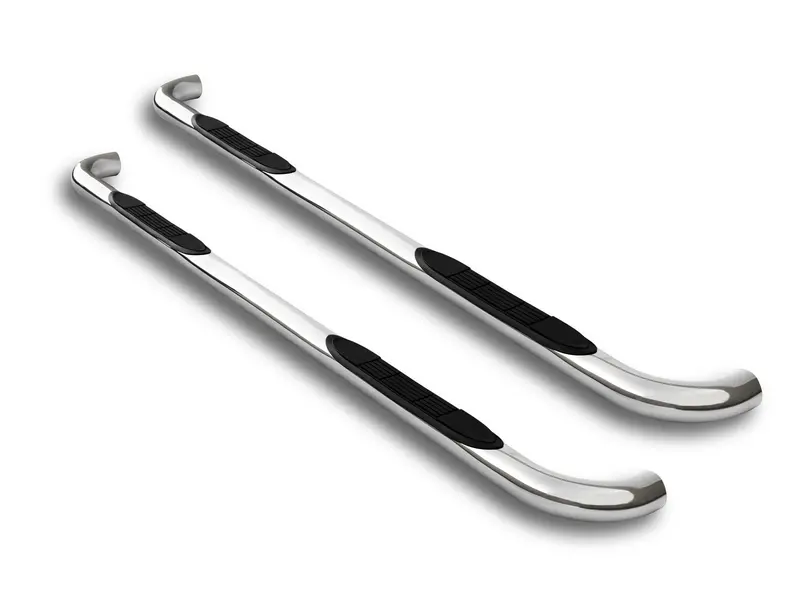 Armordillo Usa Polished Oval Side Steps For 2002–2006 Honda Cr-V (4-Inch Drop) 1