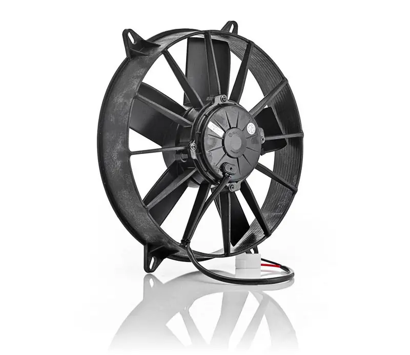 Be Cool 75005 11-Inch High-Torque Electric Puller Fan – Euro-Style Black Paddle Design 1