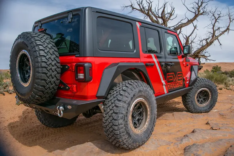 Dv8 Offroad Rbjl-01 Led-Equipped Rear Bumper For 2018–Present Jeep Wrangler Jl 1