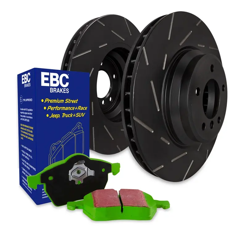 Ebc Brakes S2 Greenstuff 2000 Brake Kit With Usr Rotors (S2Kf1958) 1