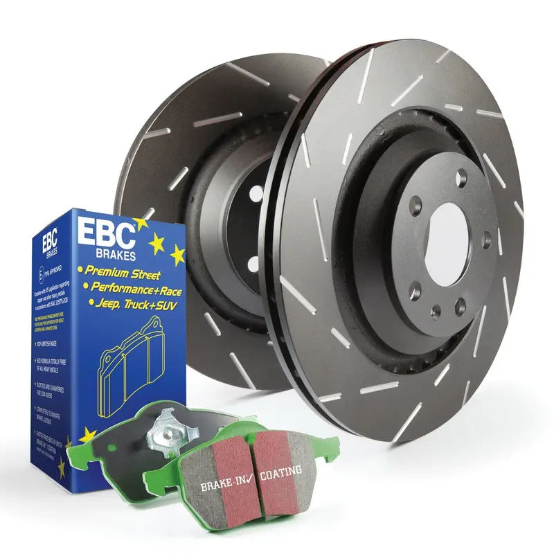 Ebc Greenstuff 2000 Brake Kit – Performance Pad And Rotor Set For Street And Track Use 1