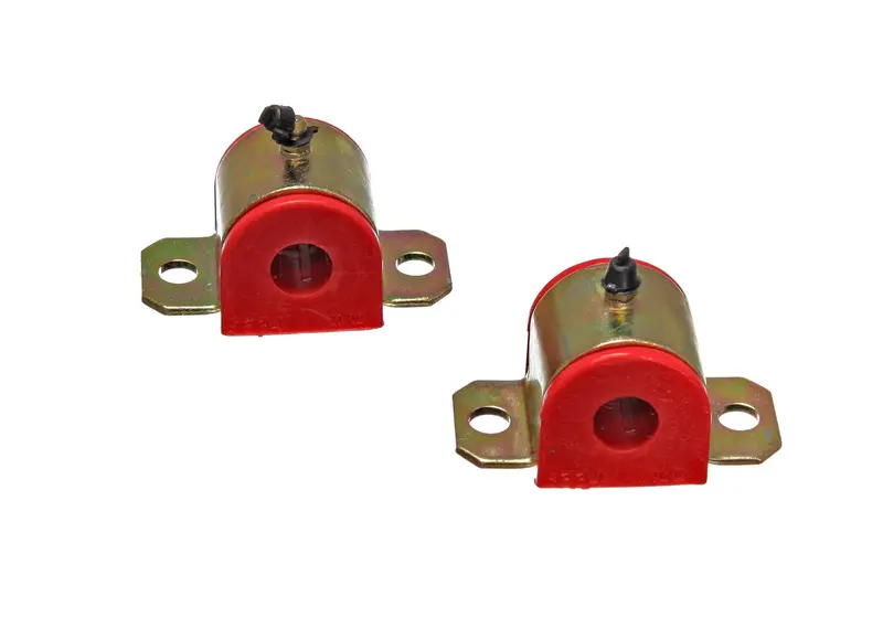 Energy Suspension Front Sway Bar Bushings – 13/16" Diameter, Red Polyurethane Upgrade 1