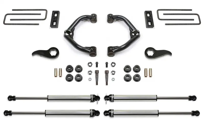 Fabtech K1181Dl Lift System – Uni-Ball Upper Control Arms With Integrated Shocks 1