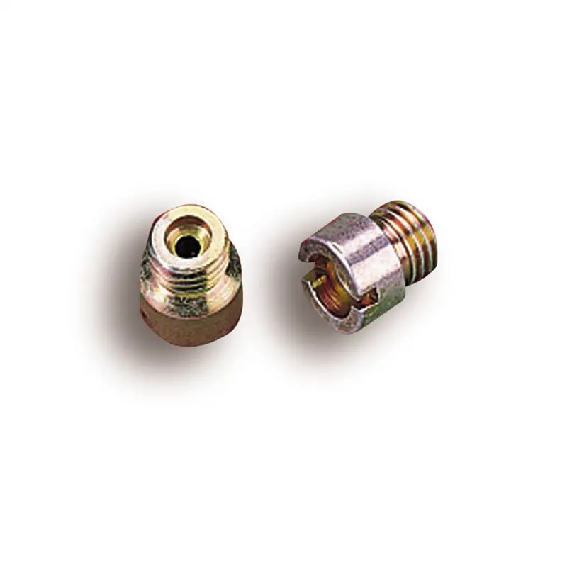 Holley Standard Main Jet – 0.062" Orifice Size, 1/4"-32 Unf Threaded Carburetor Fuel Metering Component 1