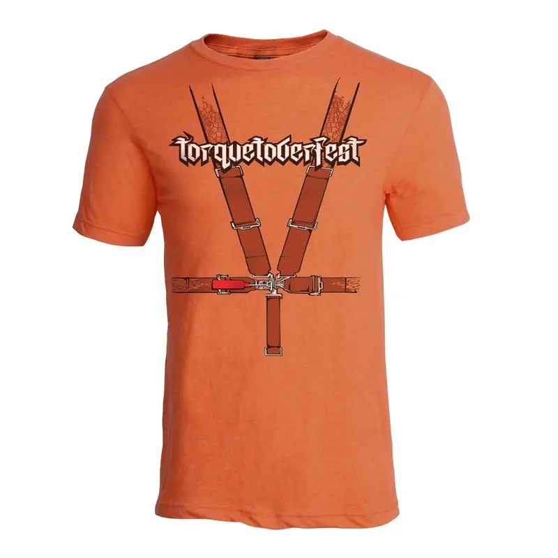 Holley Torquetoberfest Orange Crewneck Tee – Short Sleeve, Large Fit (10353-Lghol) 1