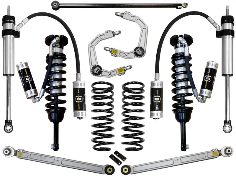 Icon Vehicle Dynamics K53185 Stage 5 Lift System For 2010+ Lexus Gx460 – 0–3.5 Inch Adjustable W/ Billet Upper Control Arms 1