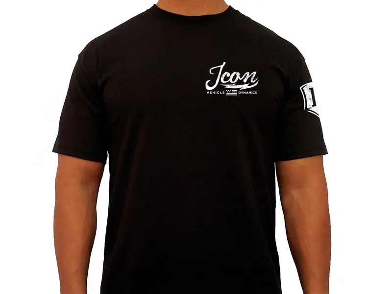 Icon Vintage Black T-Shirt – Large Size, Retro-Inspired Apparel For Off-Road Enthusiasts 1