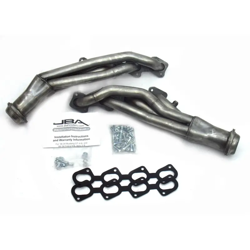 Jba Racing Stainless Steel Long-Tube Headers For 1999–2004 Ford Mustang Cobra – 1-5/8" Primary Tubes (6635S) 1