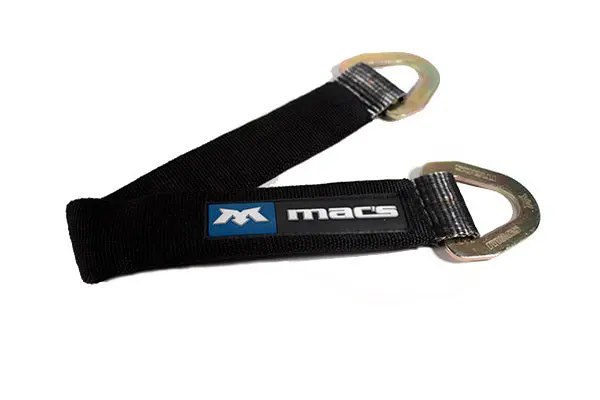 Macs Custom Axle Strap – Heavy-Duty 2" X 40" Tie-Down For Secure Trailer Or Vehicle Restraint 1