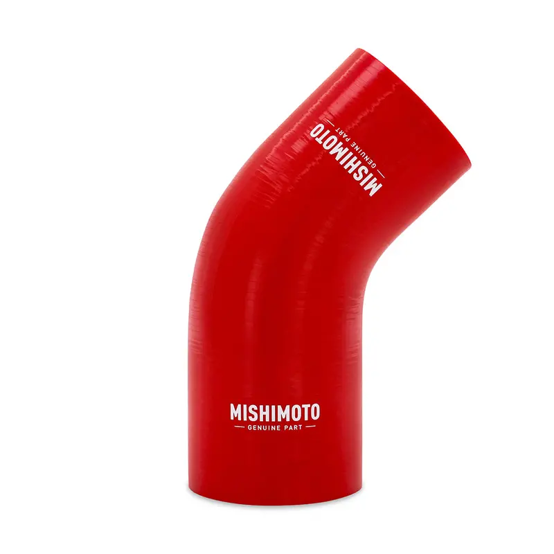 Mishimoto 45° Silicone Transition Coupler – 2.75" To 3.00" Diameter, Red Reinforced (Mmcp-R45-27530Rd) 1