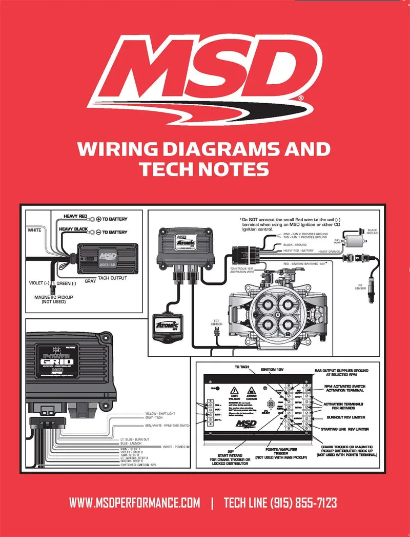 Msd 9615 Technical Reference: Wiring Diagrams & Installation Guides 1