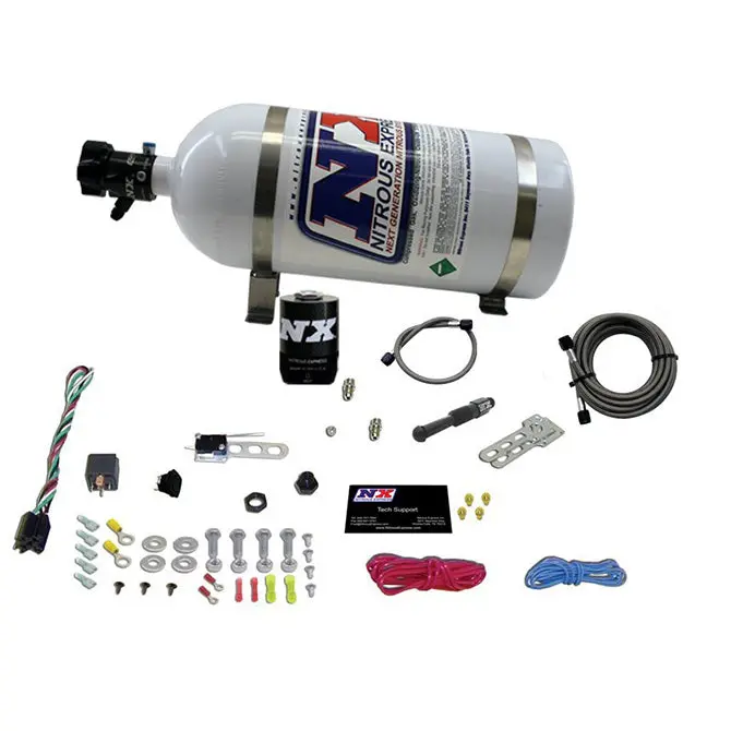 Nitrous Express Dry Efi Single-Nozzle System – Tunable 35–150 Hp Nitrous Injection (Bottle Not Included) 1