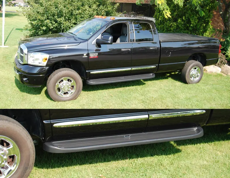 Owens Products 10-1059 Heavy-Duty Steel Running Board Mounting Kit For 2002–2009 Dodge Ram 2500/3500 1