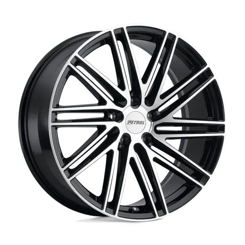Petrol Pep1C 19X8 Inch Wheel – Gloss Black Machined Face, 5X4.25 Bolt Pattern, 40Mm Offset 1