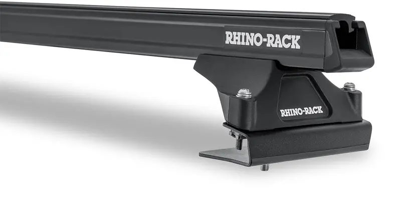 Rhino-Rack Heavy-Duty Rltp Roof Rack – 1800Mm Black Bar With Dual Mounting Legs 1
