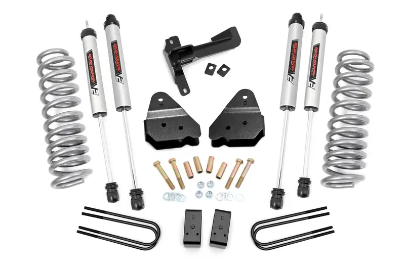 Rough Country 50271 V2 3-Inch Lift Kit – Front Diesel Coils For 2017–2022 Ford Super Duty 1