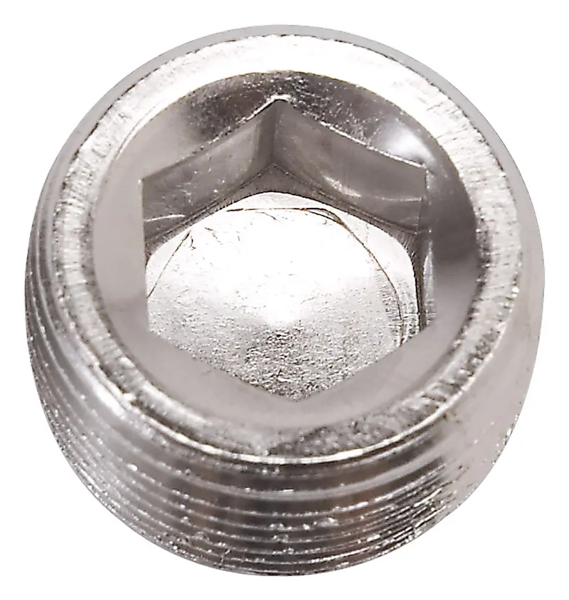 Russell Endura Aluminum Socket Pipe Plug – 1/2-Inch Size, Hex Head (662061) 1