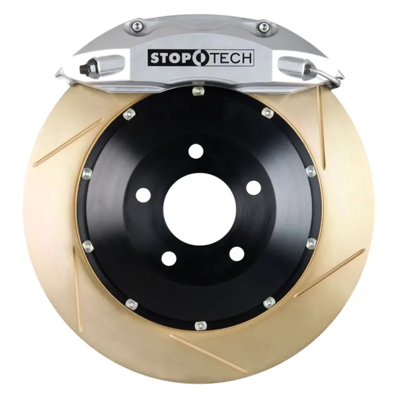 Stoptech Big Brake Kit – Two-Piece Front Rotors For Enhanced Stopping Power And Heat Dissipation 1