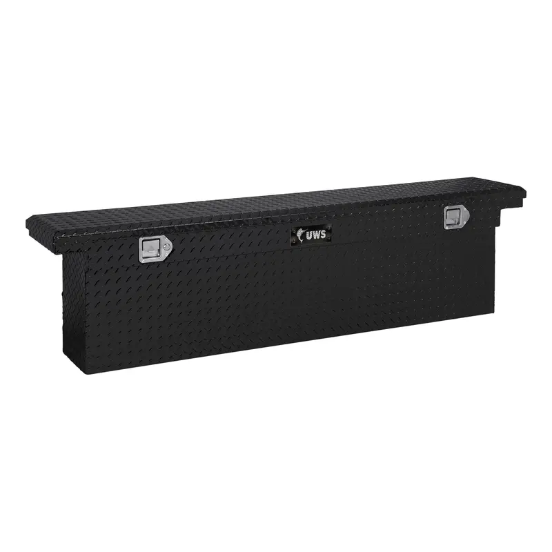 Uws Tbsd-69-Sl-Lp-B Low-Profile Gloss Black Truck Toolbox — 69" Long, Slim Design (Ltl Shipping) 1