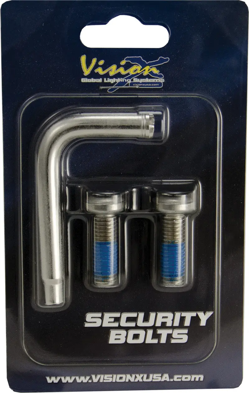 Vision X Security Bolt Set With Installation Tool – 8X25Mm, 2-Pack (9893433) 1