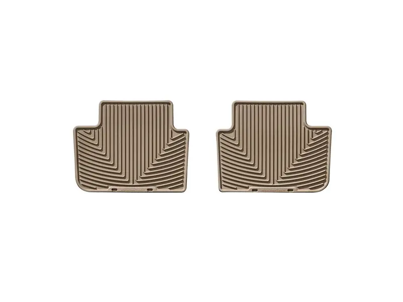 Weathertech All-Weather Floor Mats – Tan, Rear Set (Model W146Tn) 1