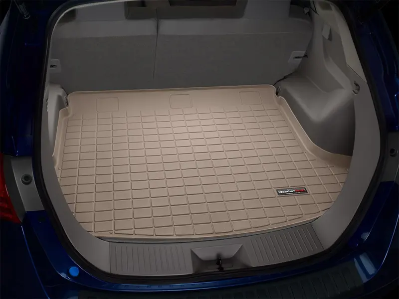 Weathertech Cargo Liner – Tan, Custom-Fit Behind Third-Row Seating For Suvs & Minivans 1
